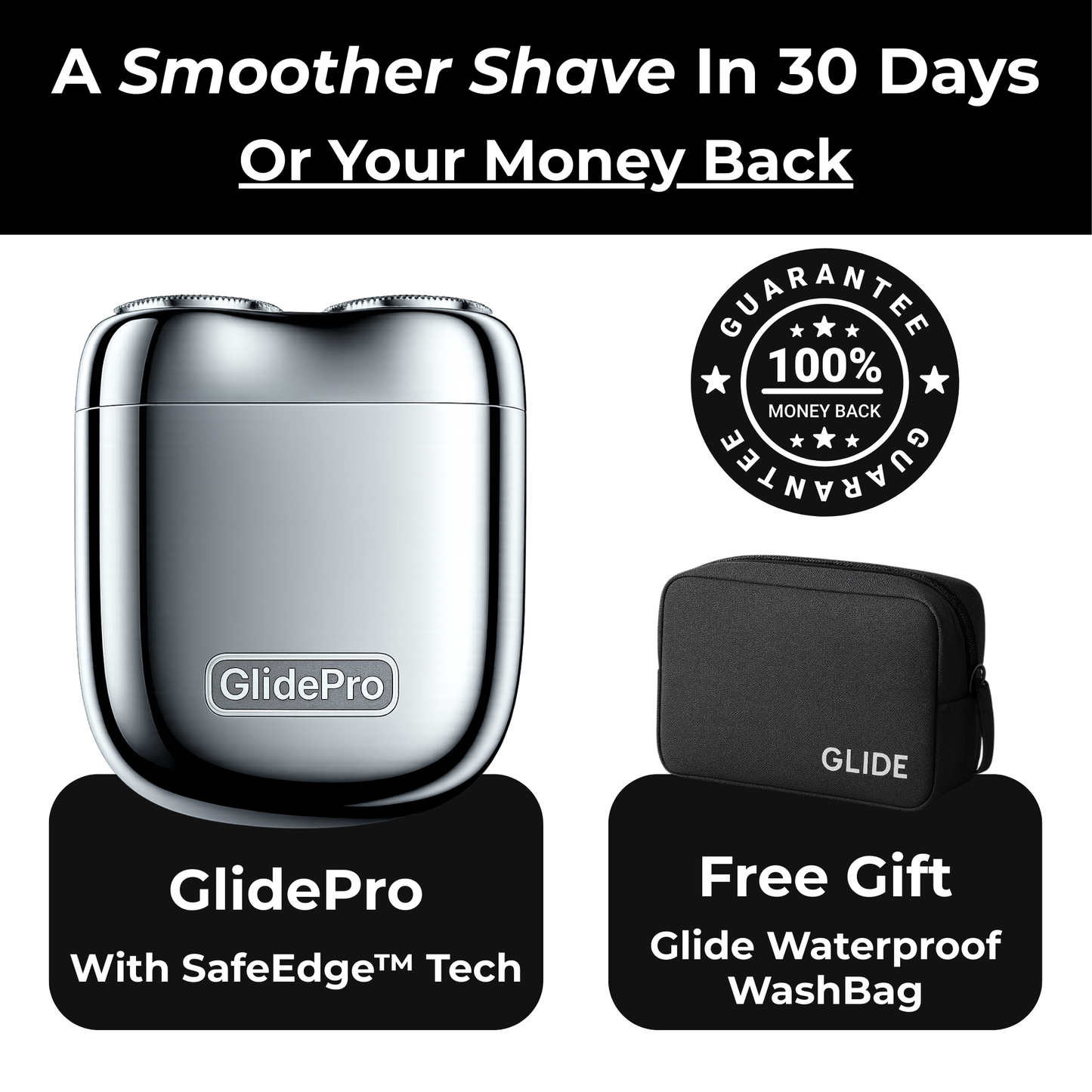 GlidePro - Precision Shaver With SafeEdge™ Technology